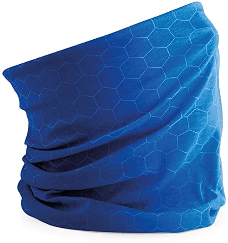 Beechfield Schlauchschal Morf® Geometric (Blau)