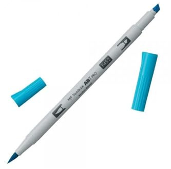Tombow ABTP-452 Alkoholbasierter Marker ABT PRO zwei Spitzen process blue