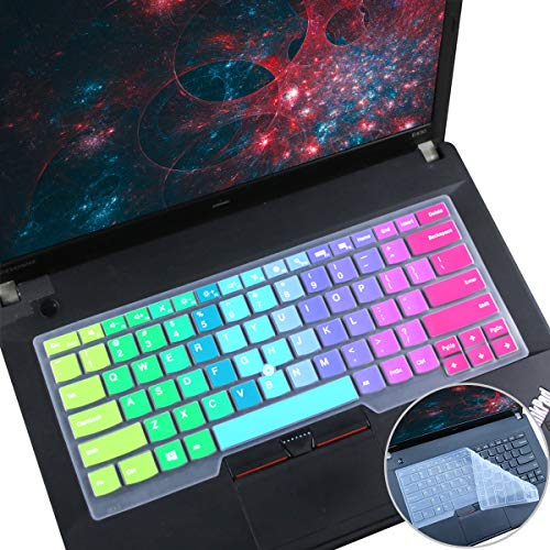 2 Pack Keyboard Cover for Lenovo Thinkpad X1 Carbon 14 5th/6th/7th Gen,ThinkPad X1 Yoga Gen 3/4/5, Thinkpad T14 T480(s) T490/S T495(S) L380 L390 L480 L490 L14 14,New S2,ThinkPad P1 Gen 2