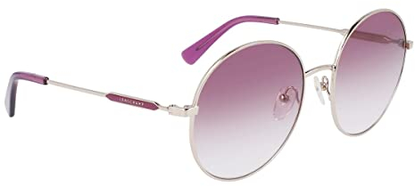 Longchamp Unisex Lo143s-773-5819 Sunglasses, 773 Rose Gold Purple, 58