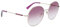 Longchamp Unisex Lo143s-773-5819 Sunglasses, 773 Rose Gold Purple, 58