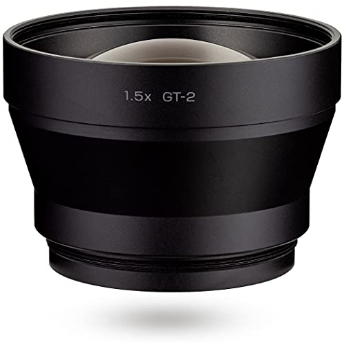 Ricoh Lente de Teleconversión GT-2, Compatible con GR IIIX, 1,5x, Logra una Distancia Focal Equivalente a 75 mm