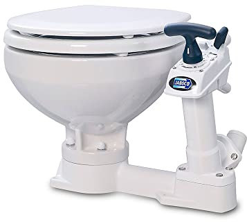 D&W The Motion Corporation Inodoro Manual Twist n' Lock, tamaño Compacto
