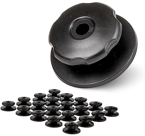 20 Rundknöpfe - Planenknöpfe - perfekt zum Befestigen von Anhängernetzen und Planen