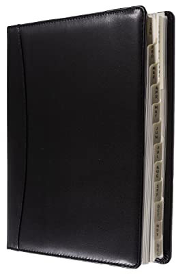 Collins Elite 2024 Terminplaner Executive Tagesplaner (mit Terminen) – Business-Planer und Organizer – Januar bis Dezember 2024 Terminplaner – täglich – Schwarz – 1100 V, 99–24