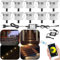 SUBOSI 10er WIFI Dimmbar LED Bodeneinbauleuchten Einbaustrahler Bodenleuchte Arbeitet mit Alexa,WiFi Wireless Smart Phone, Ø31mm 0.6W IP67 Wasserdicht LED Bodenstrahler Bodeneinbaustrahler