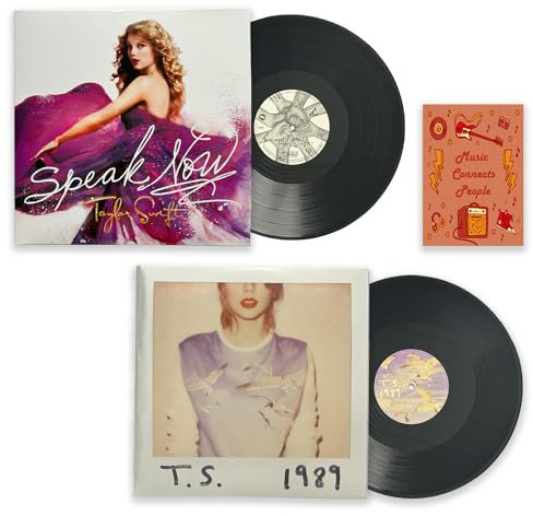 Taylor Swifts Vinyl Original Collection: Speak Now & 1989 + Including Bonus Art Card