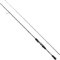 Abu Garcia ORRA Predator Spinnrute - Premium Angelrute für Süß- und Salzwasserangler, ideal für Barsch, Hecht und Forelle, leicht, sensibel und langlebig 2,74m 7-28G, Schwarz
