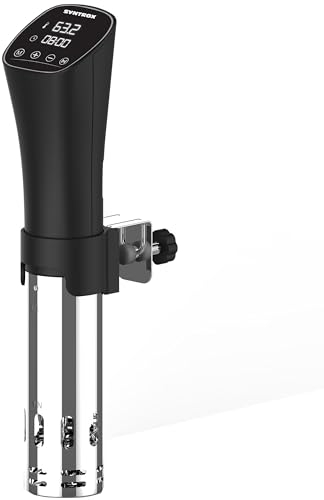 Syntrox Sous Vide Stick | Garer | Stab | Kocher | Präzisionskocher | Kulambos, Küchengerät mit Timer, Niedrigtemperaturgaren, Edelstahl, 800 Watt