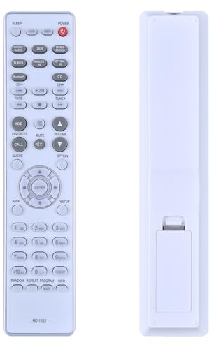 GOUYESHO RC-1222 Fernbedienung für Denon Hi-Fi All-in-One Netzwerk-CD-Receiver RCD-N10