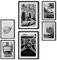 MJ-GRAPHICS® - Mood Poster Set Porsche Vintage - Wohnzimmer Deko Schlafzimmer Büro Kinderzimmer - Porsche Wandposter - 2xA3 & 4xA4 Art Kunstdruck - Luxusauto, Mode Fashion, Vintage - ohne Rahmen
