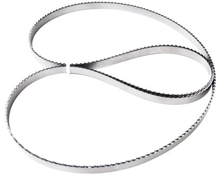 sierra de cinta portatil, 1 paquete de hoja de sierra de cinta de 2040x16x0,5mm, 80 x 0,63 x 0,02 , 4 hojas de sierra TPI, hojas de sierra de cinta for alimentos for cortar carne y pescado congelad