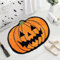 GZWY Halloween Deko Fußmatte, Halloween Kürbis Fußmatte Gruselig Badematten, Geister Kürbis Teppich Horror Deko, Halloween Dekoration rutschfeste Bodenmatte für Badezimmer, Küche, Raumdekoration