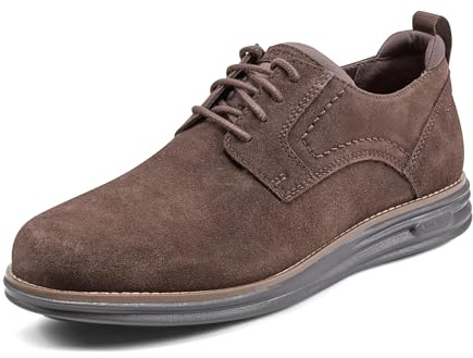 Rockport Men's Canton, Dark Brown Suede, 12 Wide