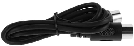 OFFSCH Instrument Editing Line Instrument Midi Cable Musical Instrument Lines Audio Equipment Midi Cable Midi Piano Keyboard Cord Guitar Midi Cable Instrument Cables Midi Cables Pvc Black