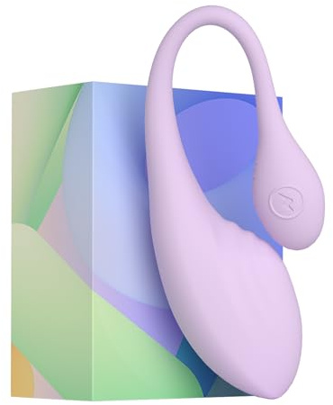 Liebeskugeln-Vibratorensets für frauen,Mini Vibrator Mit Fernbedienung Wireless Control,Vibration Für Frauen,Liebeskugeln für Die Frau,Sex-spielzeug(Lila)