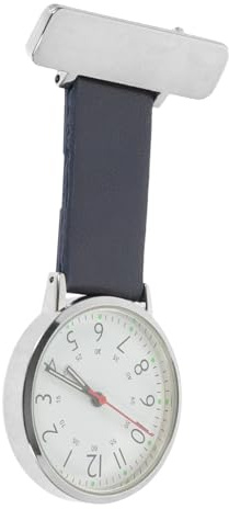 minkissy Krankenschwester-ansteckuhr Hängeuhr Zum Anstecken Modernes Design Robustes Gehäuse Präzise Zeitmessung Praktische Broschennadel Für Medizinisches Personal