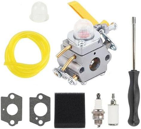 Motorcycle Carburetor For Homelite For Ryobi 25cc 26cc 30cc Carburettors Hedge Trimmer Carb Carburetor Tools Air Filter Fuel Hose Primer Bulb Air Filter