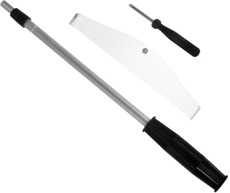 BESPORTBLE Chip Use Rake Poker Telescopic and with Material Abs Metal Rod Easy to Store Collecting for Chips Home and Chess and Card Room