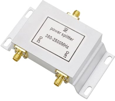 2 Weg SMA-Typ Power Divider SMA Splitter 380~2500MHz For GSM UMTS WCDMA CDMA 2G 3G 4G Lte Signal Mobile Booster Repeater Größere Abdeckung