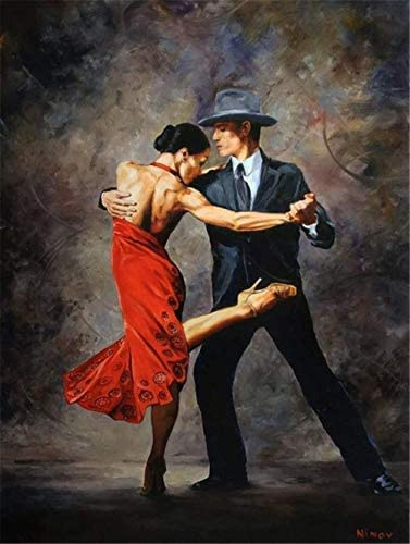 Adult 1000piece Jigsaw Puzzle Dancing Couple Home Decor 38x26cm