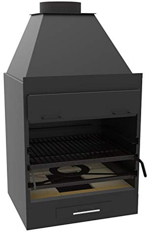 FM Barbecue Charbon Bois BF-60 à Poser ou à encastrer