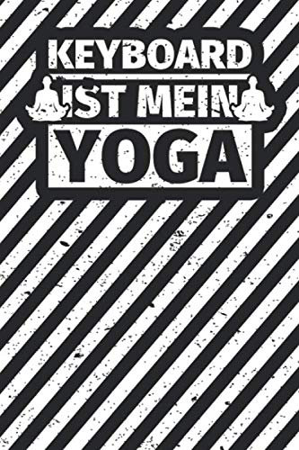 Notizbuch liniert: Keyboard Geschenke lustig