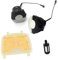 HURI Bouchon de réservoir d'essence/d'huile avec Filtre à air Filtre à essence pour tronçonneuse Stihl MS171 MS181 MS201 MS201 MS 171 181 201 211 1139 120 1602