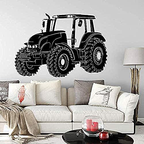 Wandaufkleber Dekoration Tapete Großer Traktor Lkw Bauernhof Kinderzimmer Wand Bauernhof Pulver 80X56Cm