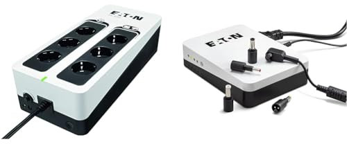 Eaton Onduleur Parafoudre Eaton 3S 450 DIN - Off-Line UPS - Alimentation & Onduleur 3S Mini - 36W - 9/12/15/19V DC pour Protection Box Internet et WiFi, Caméra Vidéo-Surveillance