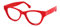 X-LAB TUAMOTU Blendschutz für Damen, Größe 50 mm, rot