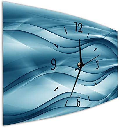Bilder-Manufaktur BM Funk Quarz Quarzwanduhr Wanduhr Funkwanduhr Funkwanduhren Funkuhr Funkuhren kein Ticken lautlos geräuschlos leise ohne Tickgeräusche groß XXL MF3-9579-funk