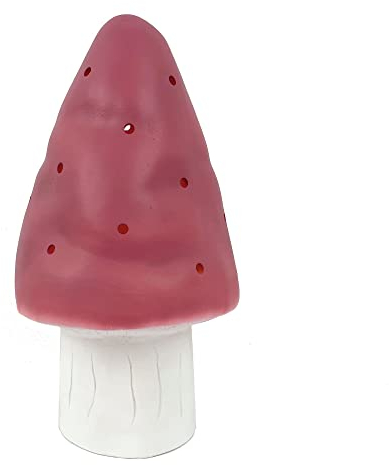 Egmont Toys Kleine Pilzlampe - Cuberdon Rosa LED Nachtlicht 120 Lumen Batteriebetrieben