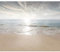 murando Fototapete Premium-Vlies Strand Meer 200x140cm Foto Tapete Schlafzimmer Wohnzimmer Moderne Vliestapete XXL Wandtapete Motivtapeten Bildtapete 3d Effekt Wand Dekoration Landschaft Natur Wellen