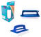 well2wellness® Poolreiniger Set 3 - Reinigungsbürste mit Griff und weißen Borsten + Pool Reinigungspad/Handpad mit Griff und Pool Magic Schwamm Pool Gom 3+2
