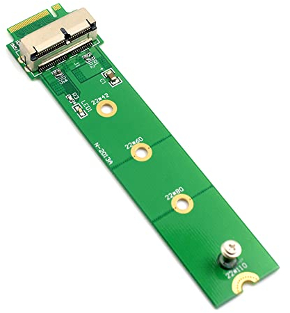 NFHK PCI Express PCI-E 4X M.2 NGFF M-Key auf 2013 2014 2015 Apple MacBook SSD Konvertierungskarte für A1493 A1502 A1465 A1466