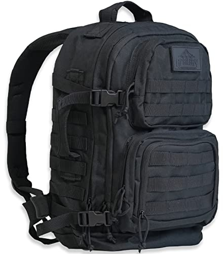 APRILBAY Sacs à dos tactiques plage plein air randonnée Molle, pack d'attaque de 3 jours, sac militaire pour voyage d'affaires grande capacité (35L)