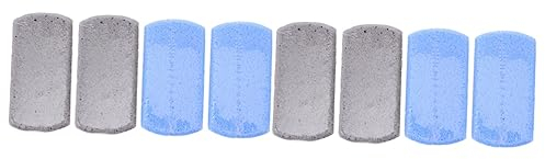 FRCOLOR 8pezzi Pietra Esfoliantper Piedi Strumenti Per Pedicure Ergonomici Con Massaggio Rimuove Calli e Morta Per Talloni Secchi e Screpolati