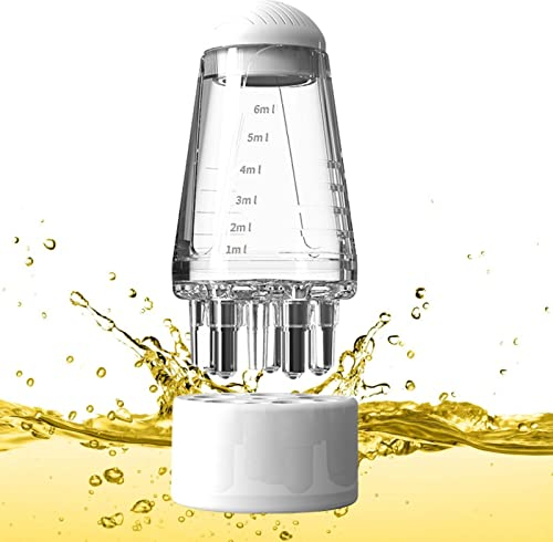 Scalp Oil Applicator Haaröl Applikator Flasche Für Die Kopfhaut, Wurzelkamm Applikator Flasche Kopfhaut Öl Applikator Haaröl Ölspender Haar Roller Kugel Massagegerät