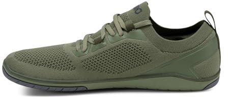 Xero Shoes Barfußschuhe für Herren | Nexus Knit Workout-Ready Fashion-Forward Herren-Sneaker | Zero Drop, breite Zehenbox, minimalistisch, Oliv, 45.5 EU