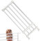 Barrière de fenêtre d'escalier pour chien en acier | Barrière rétractable à pression pour petits animaux domestiques avec un design télescopique, portes de sécurité réglables pour intérieur et