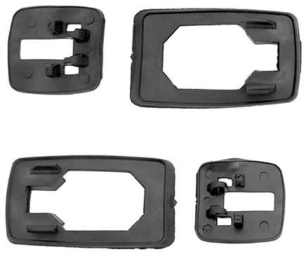 Außen türgriff Für VW Für Golf III 3 Für Cabrio Variant 1H 1991-1999 165703120 1H0837209 4Pcs Vorne Hinten Außen Tür Griff Dichtung Kit Auto Außen Griff