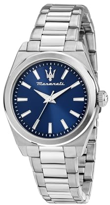Maserati Damenuhr aus Stahl, Nur Zeit, Analog, 35 mm, Velocita‘-Kollektion, Geschenkideen für Damen