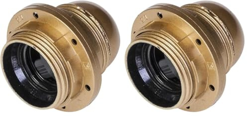 Poly Pool PP0477.6X Douille E27 2 embouts Or (Lot de 2)