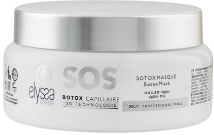 SOS Blowtox Collagène Capillaire 300gr | Soin Intensif Lissant et Réparateur, Cheveux Nourris | Soin Profond pour Cheveux Abîmés (300gr)