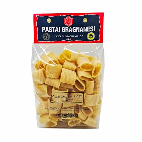 Pastai Gragnanesi Mezzi Paccheri Rigati 500 g PASTA DI GRAGNANO IGP