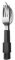 Mepal Cutlery Set 3 Pcs - Black - Consist of a Fork, a Spoon and a Knife - Stainless Steal
