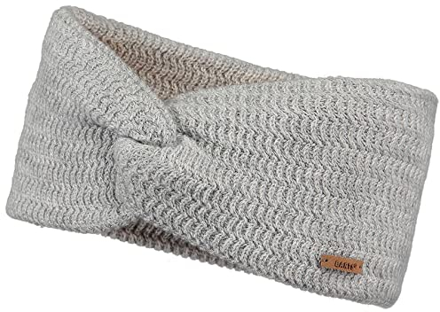 Barts Damen Winter-Stirnband Jonni mit Knoten 0326 Heather Grey 02