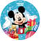 Mickey Mouse redondo 20 cm 20.3 cm comestible sin azúcar decoración para tartas Producto con licencia Dekora.