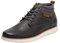 Bruno Marc Scarpe Moto Uomo Classici Lace-Up Boots Suola in Eva Chukka Stivali Uomo Scarpa Casual Stivaletti,Size 46,Grigio/Scuro,Grand-High